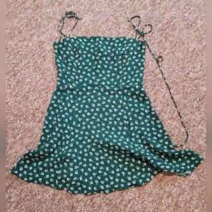 Reformation green dress